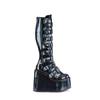 DemoniaCult - SWING815 Plattformstiefel - Schwarz Product image